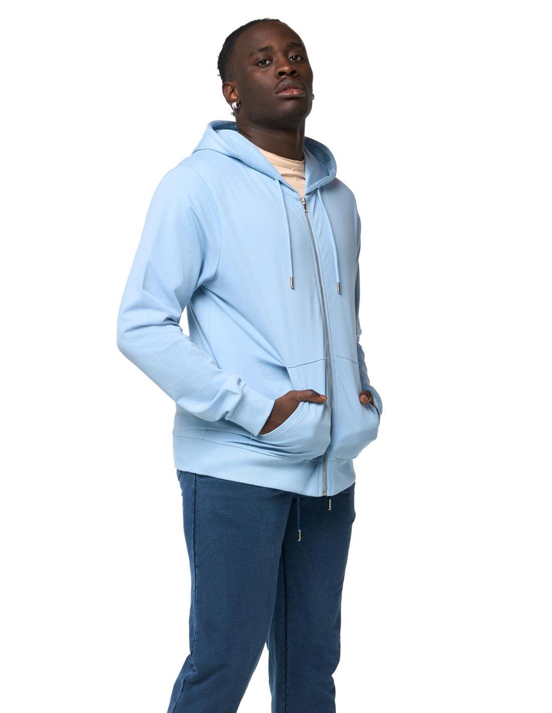 Sweat-shirts à capuche zippés Leone Urban pour hommes 3/5
