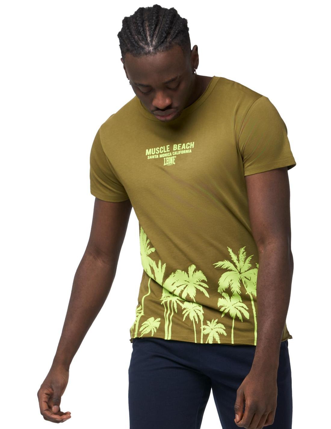 Camiseta Leone Beach de manga corta estampada 5/5