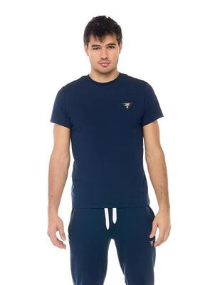 T-shirt a maniche corte da uomo Leone Patch