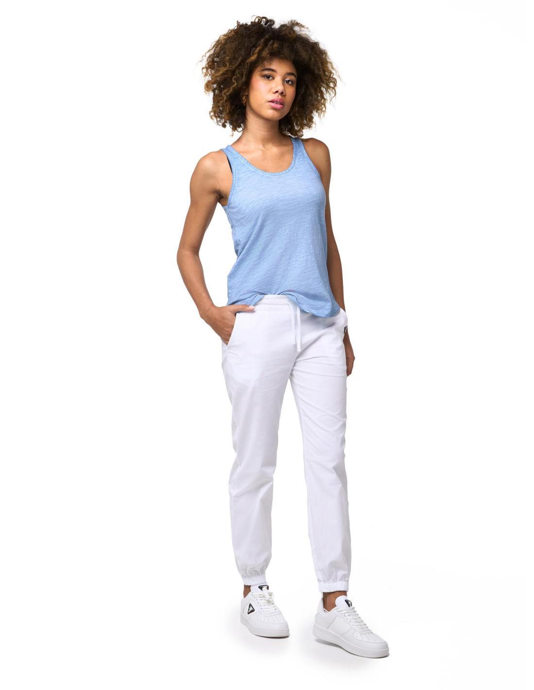 Pantaloni popeline jazz Leone Basic 3/8