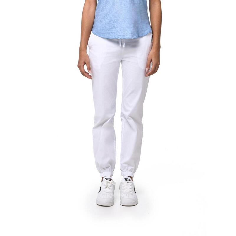 Pantalon en popeline jazz Leone Basic