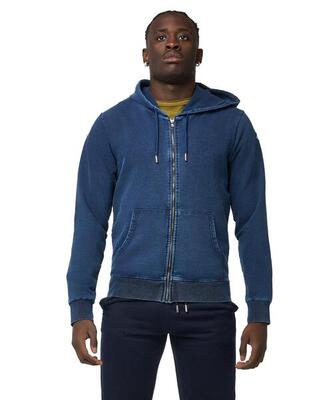 Leone Urban Herren-Non-Sweatshirt mit Reißverschluss und Reißverschluss