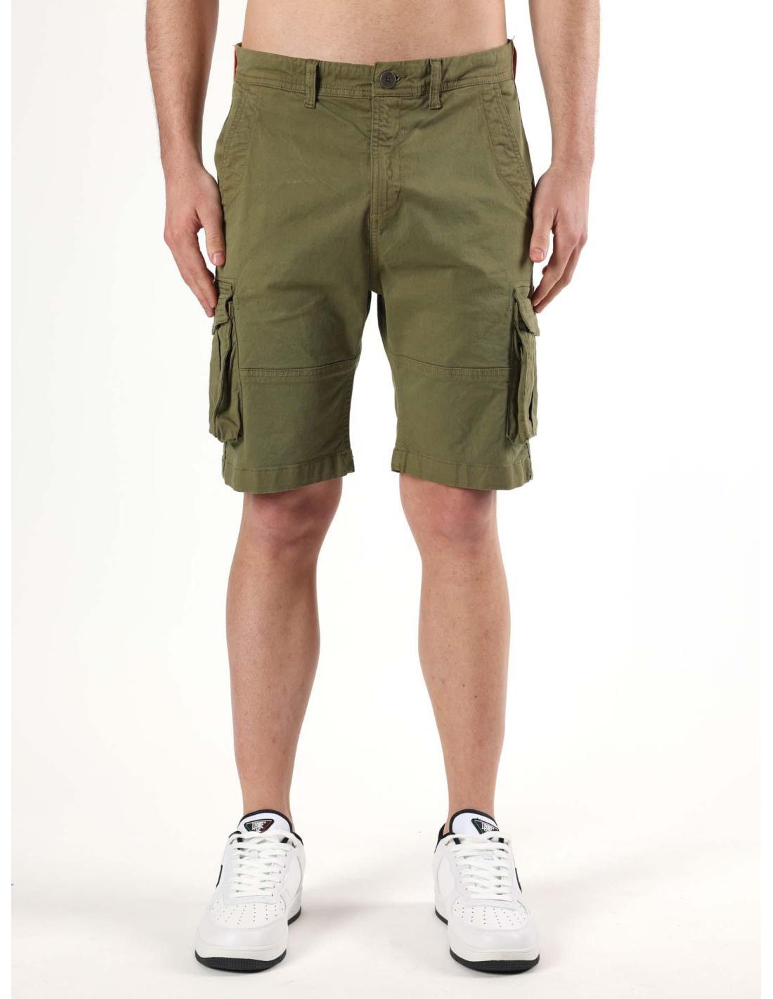 LEONE 1947 APPAREL Shorts cargo de hombre Leone Beach con bolsillos grandes