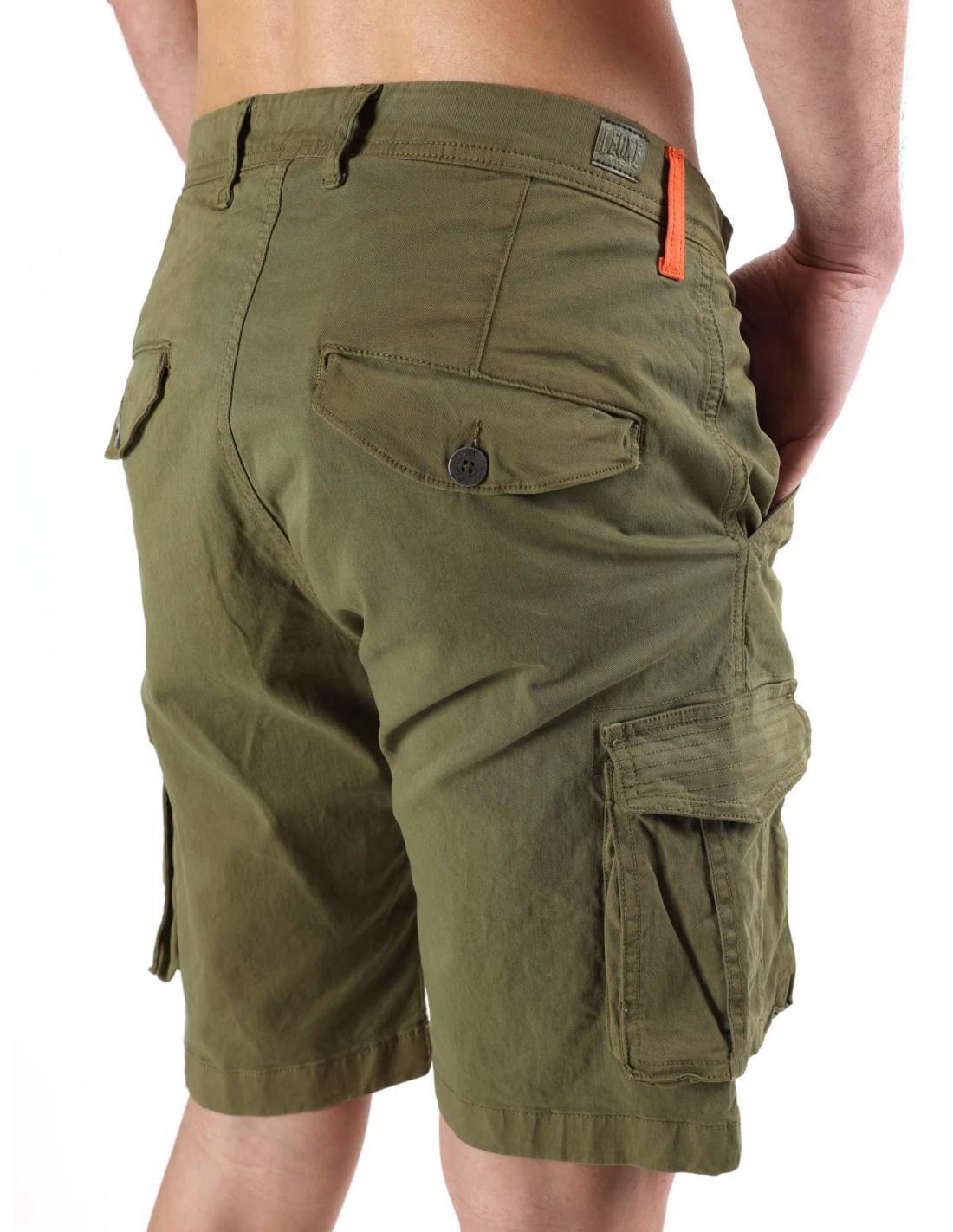 Pantaloncini cargo da uomo con tasconi Leone Beach 3/5