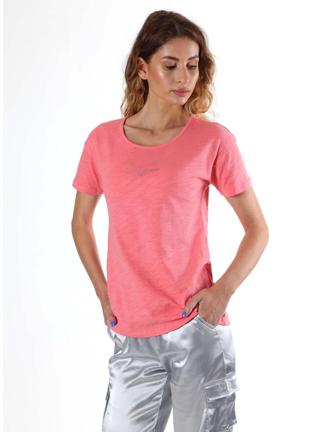 T-shirt femme Leone 1947 Apparel motifs métalliques confort quotidien 5/8
