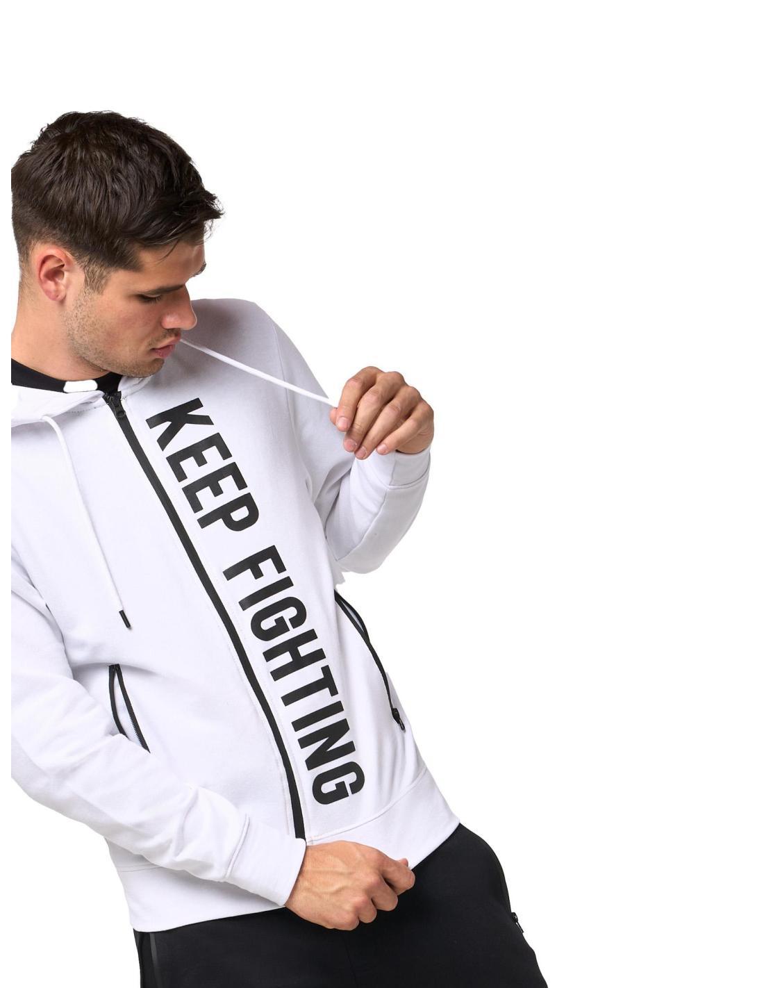 Sweat-shirts à capuche zippés Leone B&W pour hommes 5/5