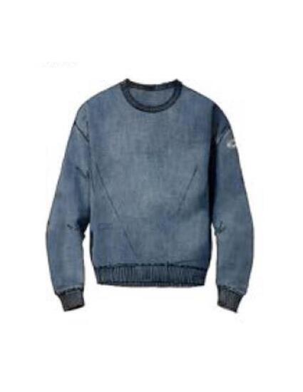 Felpa da uomo pull on a girocollo non felpata Leone Urban