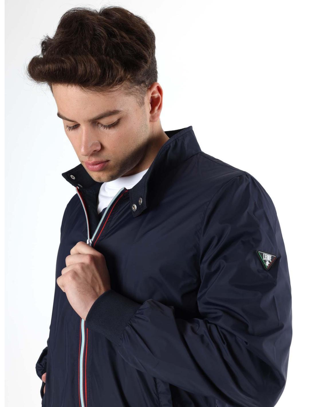 Giacca Impermeabile con cappuccio e zip Leone Basic 5/6