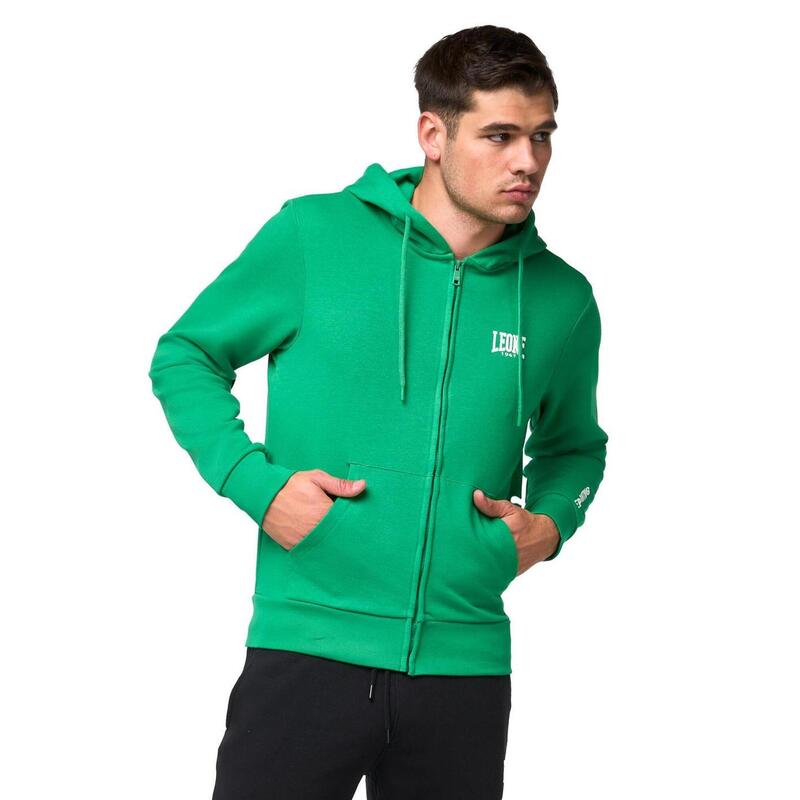 Leone Basic heren trainingspak met capuchon en broek