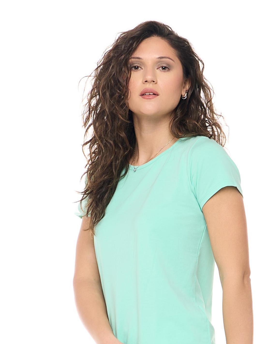 T-shirt manches courtes femme Leone Basic 5/8