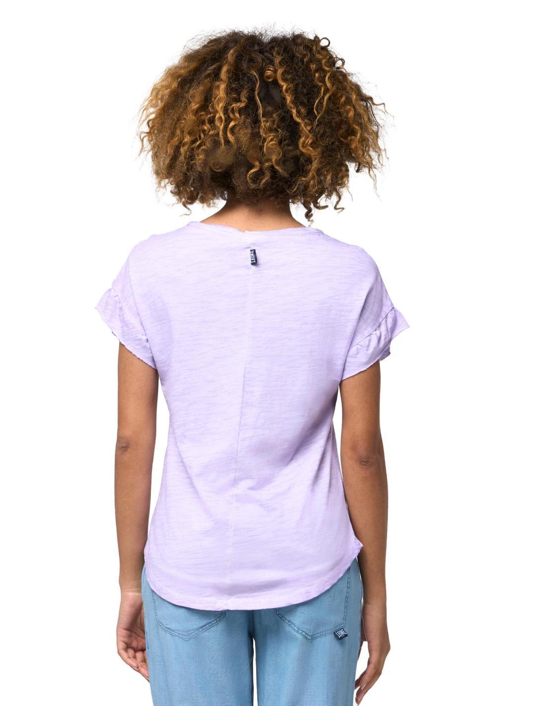 T-shirt Leone 1947 Apparel à volants tie-dye. Un look frais et dynamique. 4/8