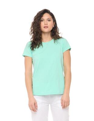 Leone basic dames t-shirt met korte mouwen