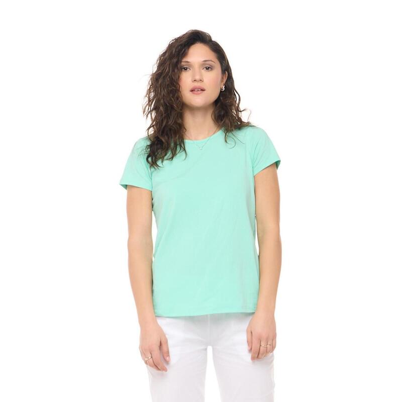 Leone Basic dames t-shirt met korte mouwen