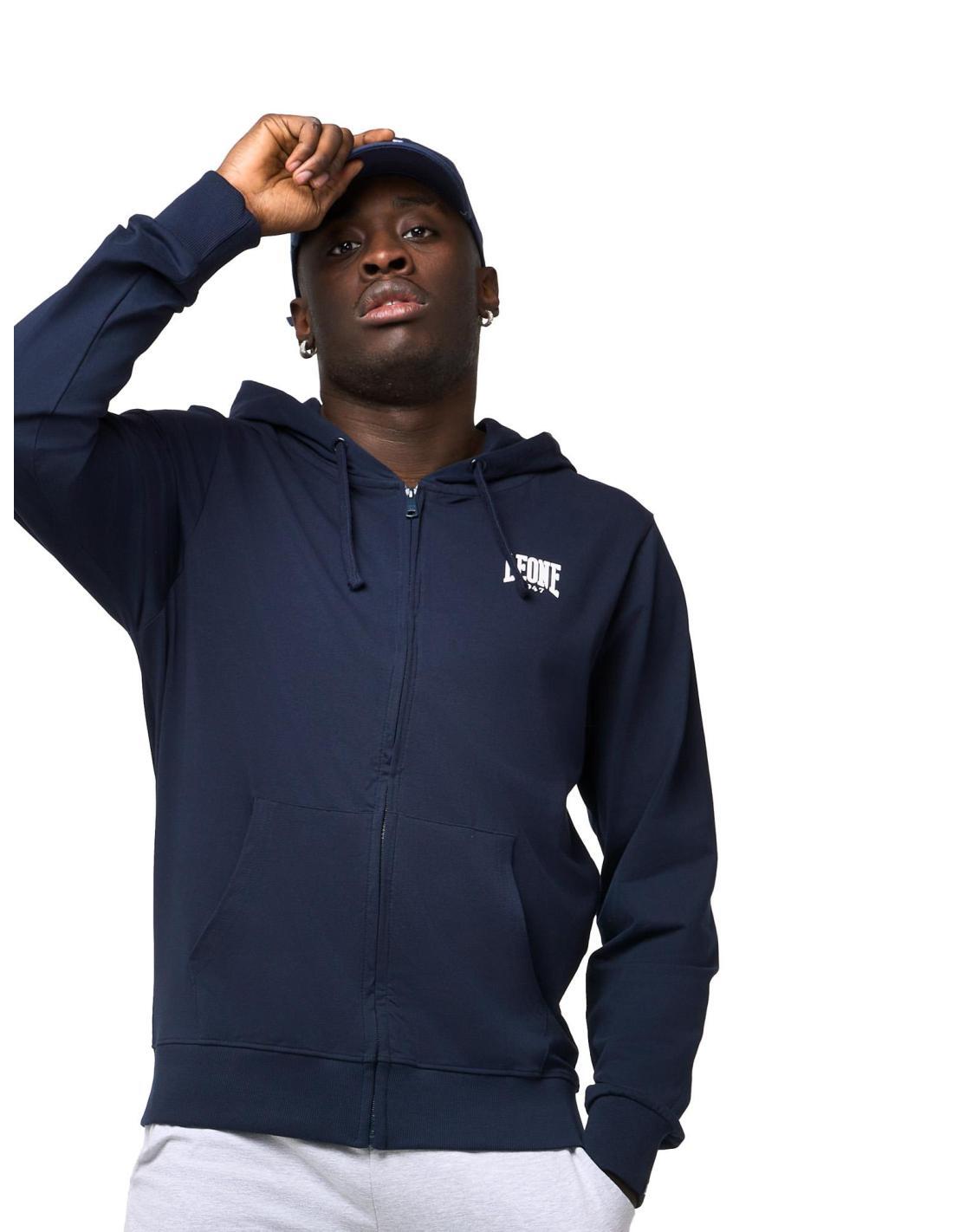 Leone Sporty sin sudadera de hombre con cremallera y cremallera 5/6