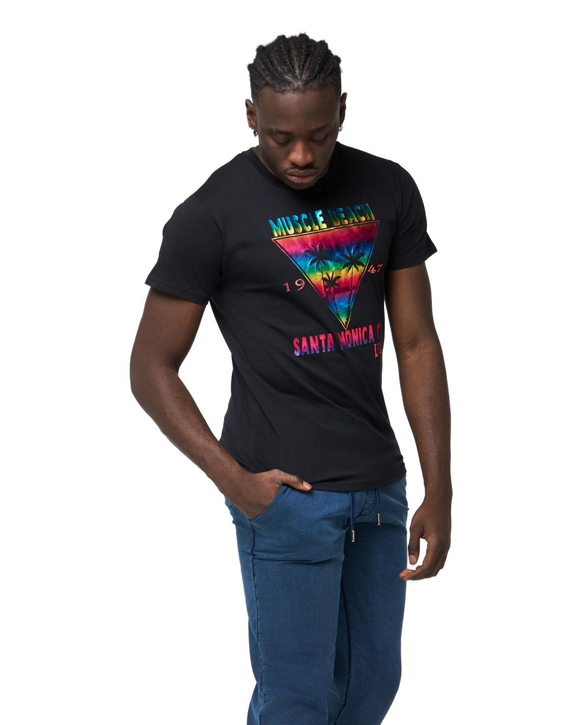 Camiseta Leone Beach de manga corta estampada 3/5