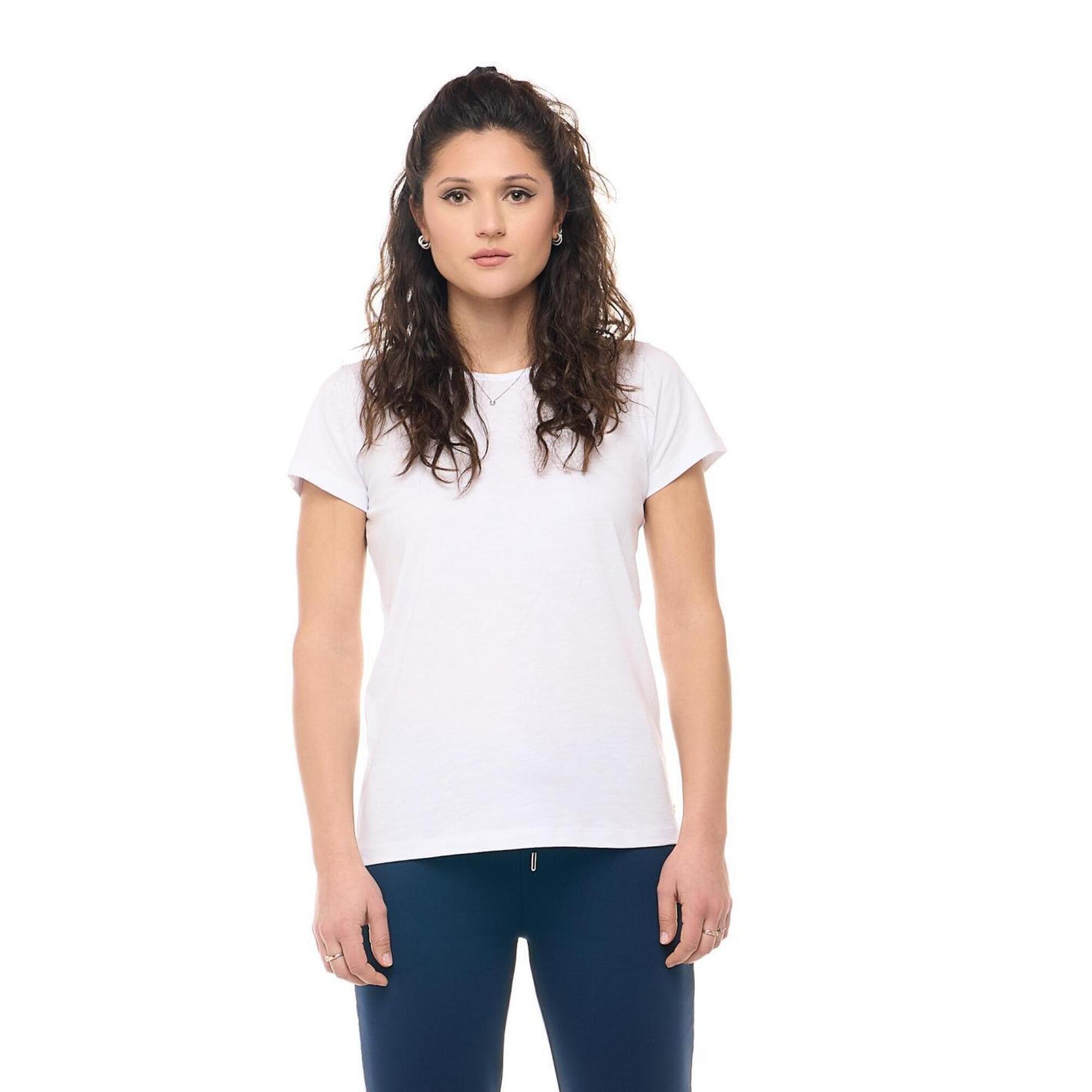Leone 1947 Apparel - T-shirt Femme Manches Courtes Leone Basic - T-shirt Manches Courtes - Blanc - 6 À 8 Ans - Decathlon