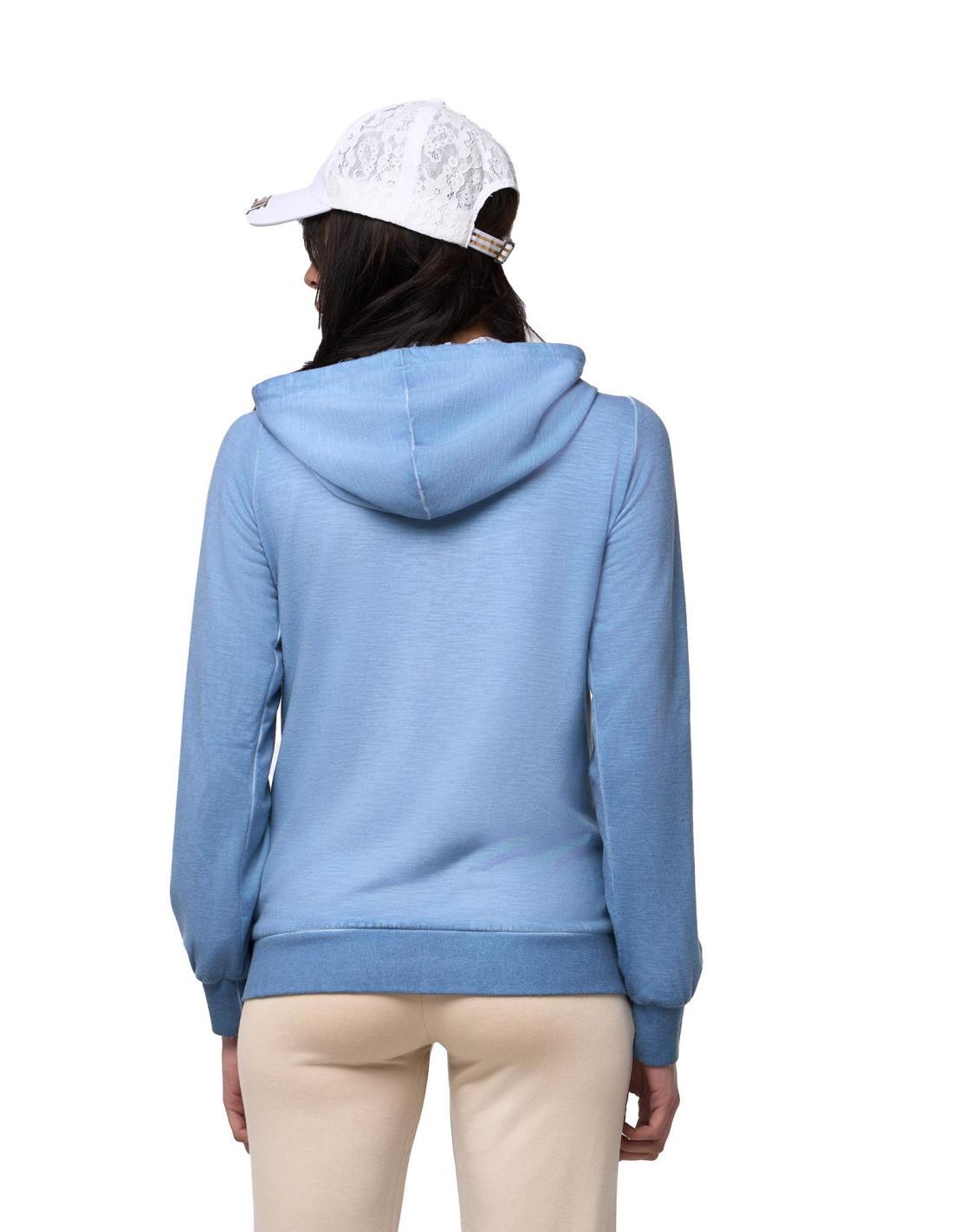 Sweat-shirts à capuche zippés Leone Lace pour femmes 4/8