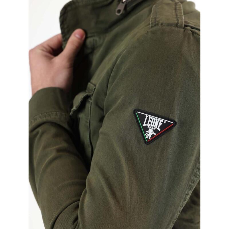 Chaqueta de corte militar de hombre Leone Timeless