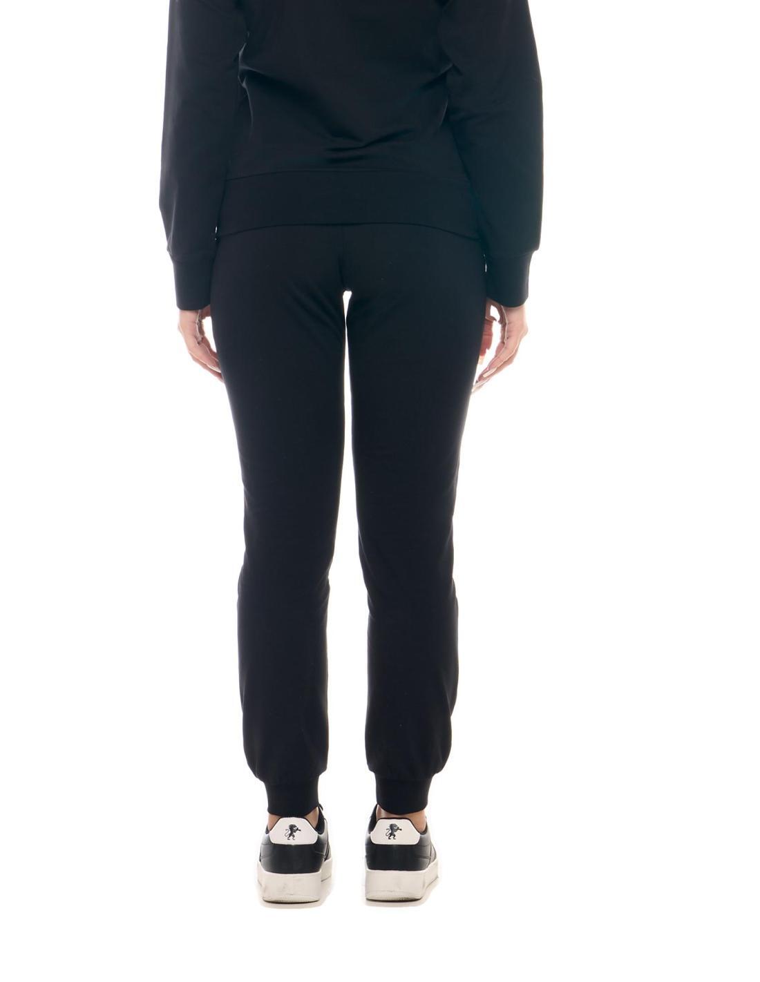 Felpa con colletto e zip da donna non felpata Leone Basic 4/8