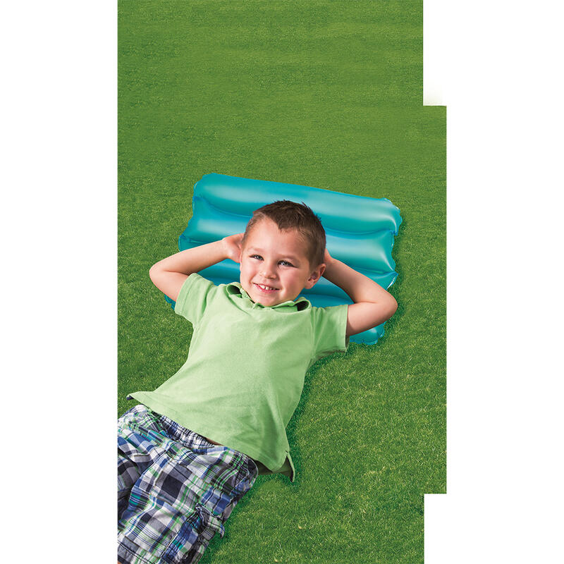 Bestway Almohada Hinchable PVC Color Surtido 38x25x5 cm +3 Años Jardin 52127