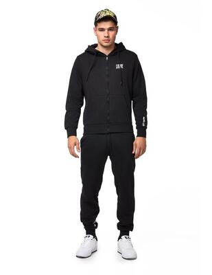 Leone Basic Herren-Trainingsanzug mit Kapuzenpullover und Hose