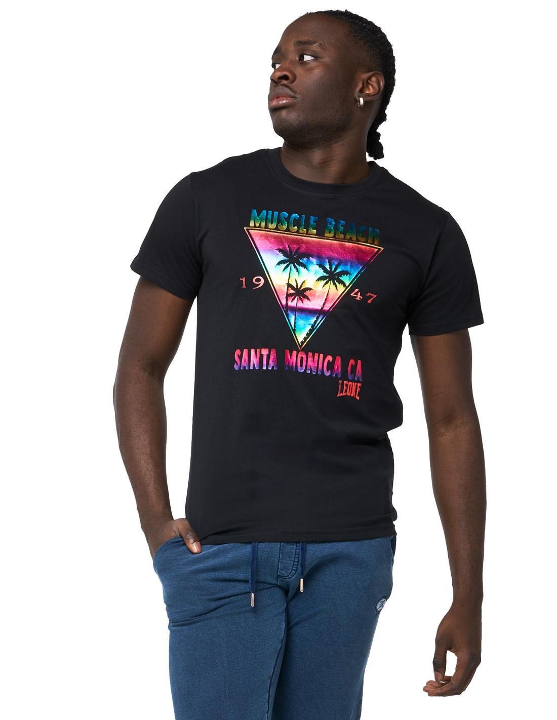 Camiseta Leone Beach de manga corta estampada 5/5