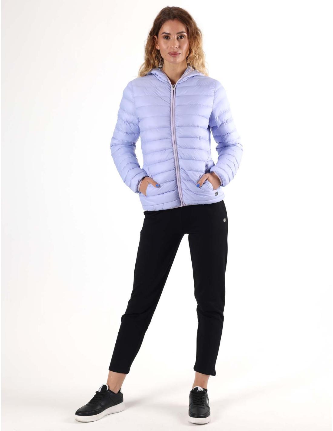 Casaco Leone Basic primavera com capuz e zíper Mulher 2/8