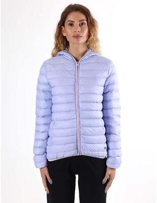 Leone basic dames voorjaarsjack met capuchon en ritssluiting