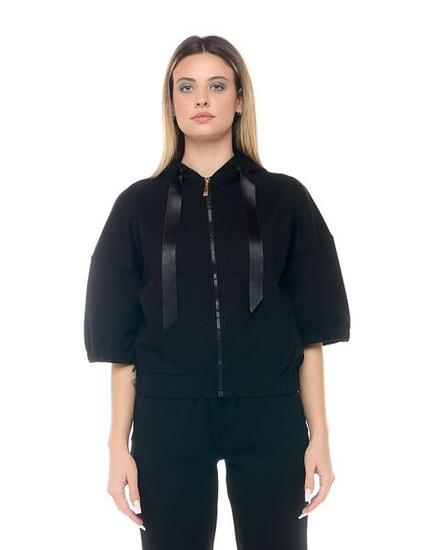 Non-sweat Leone Chic Boxing avec zip et manches 3/4