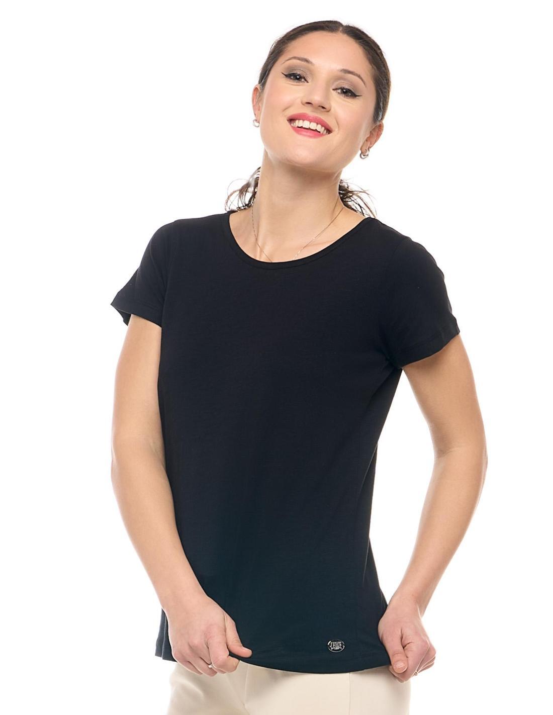 T-shirt da donna a maniche corte Leone Basic 5/8
