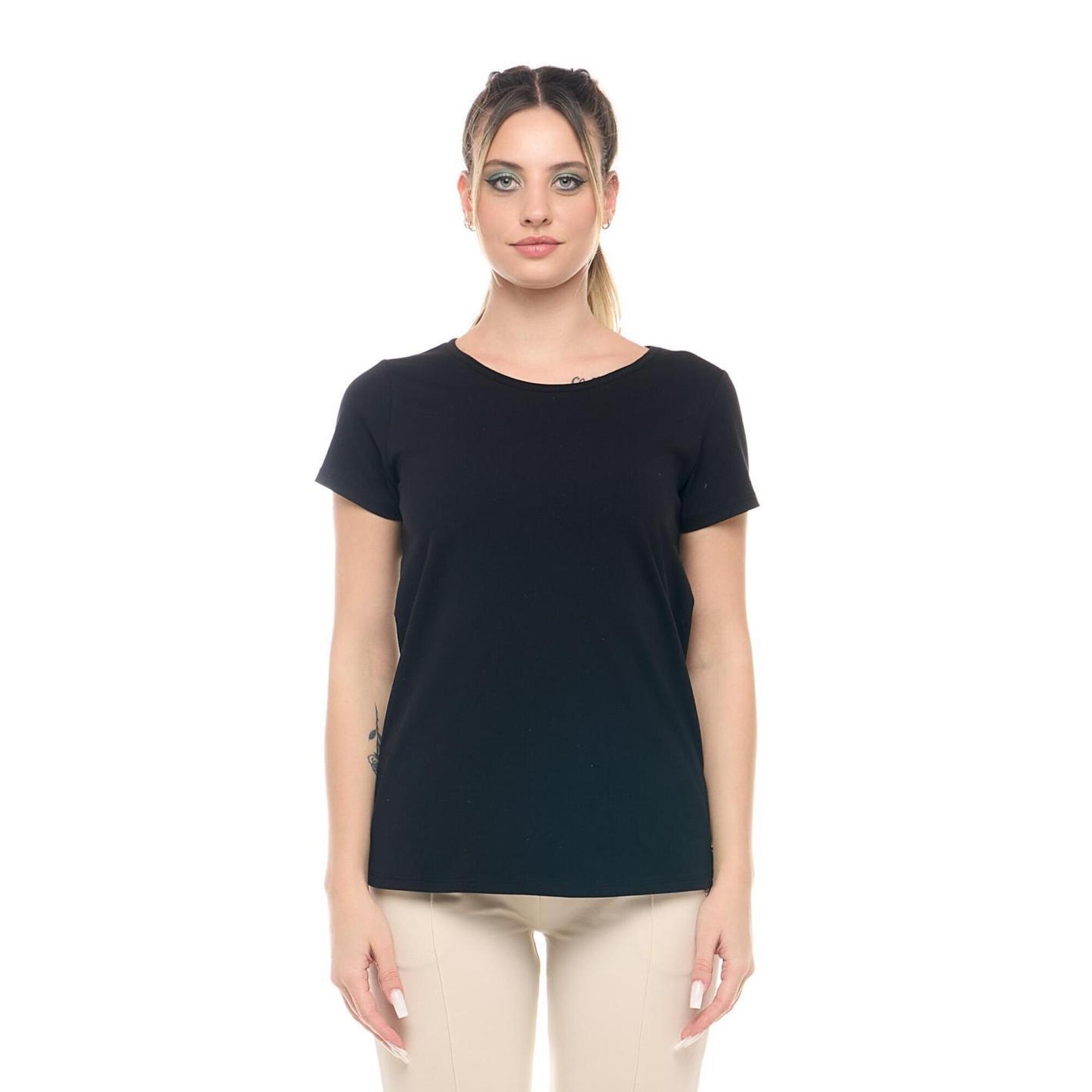 Leone 1947 Apparel - T-shirt Manches Courtes Femme Leone Basic - T-shirt Manches Courtes - Noir - 10 À 12 Ans - Decathlon