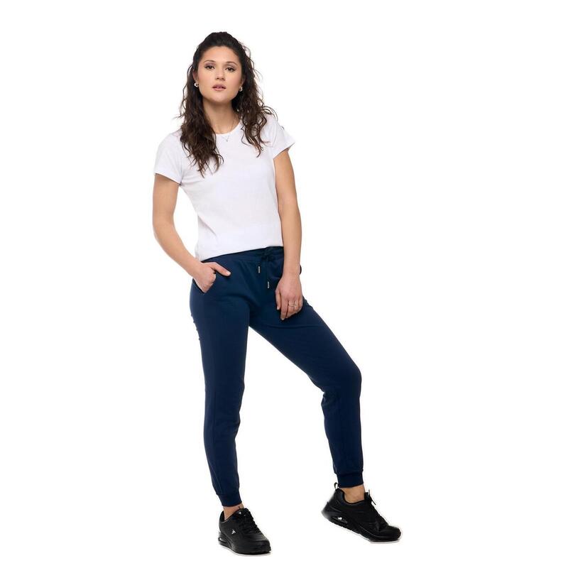 Pantalon de sport Leone Basic avec revers