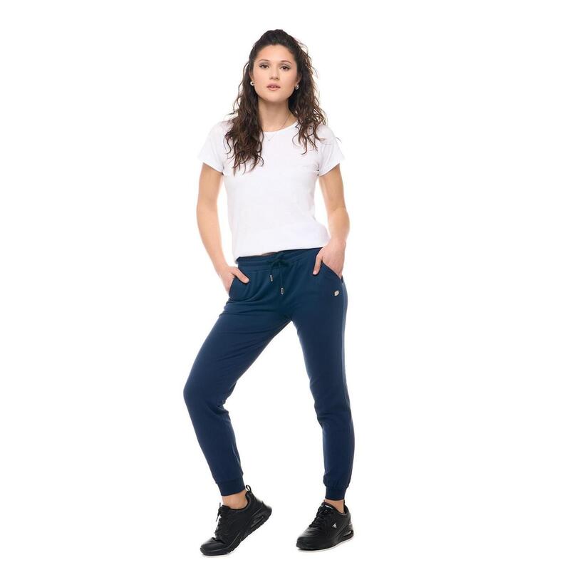 Pantalon de sport Leone Basic avec revers