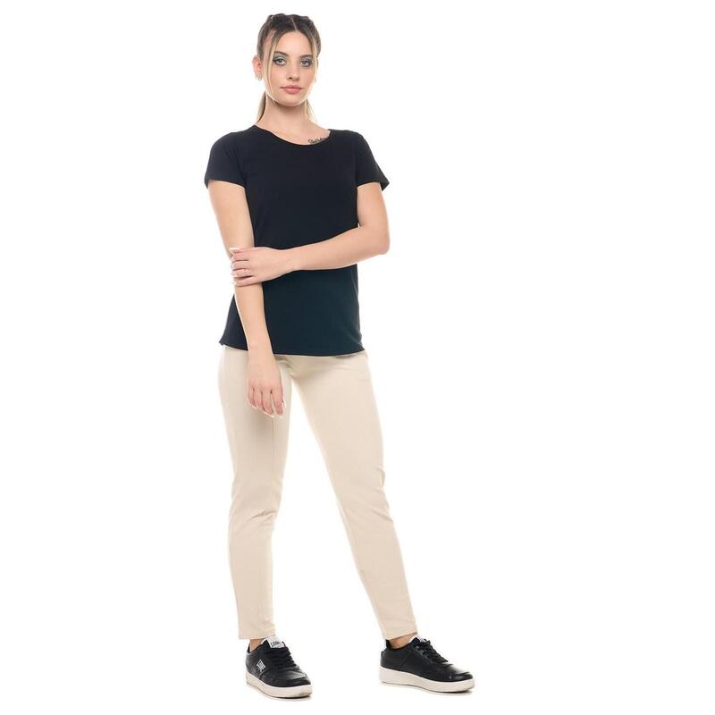 Leone Basic dames t-shirt met korte mouwen