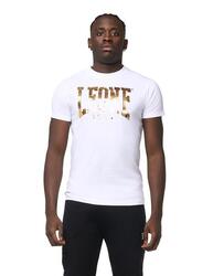 T-shirt manches courtes homme logo Leone New Gold