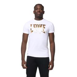 T-shirt manches courtes homme logo Leone New Gold