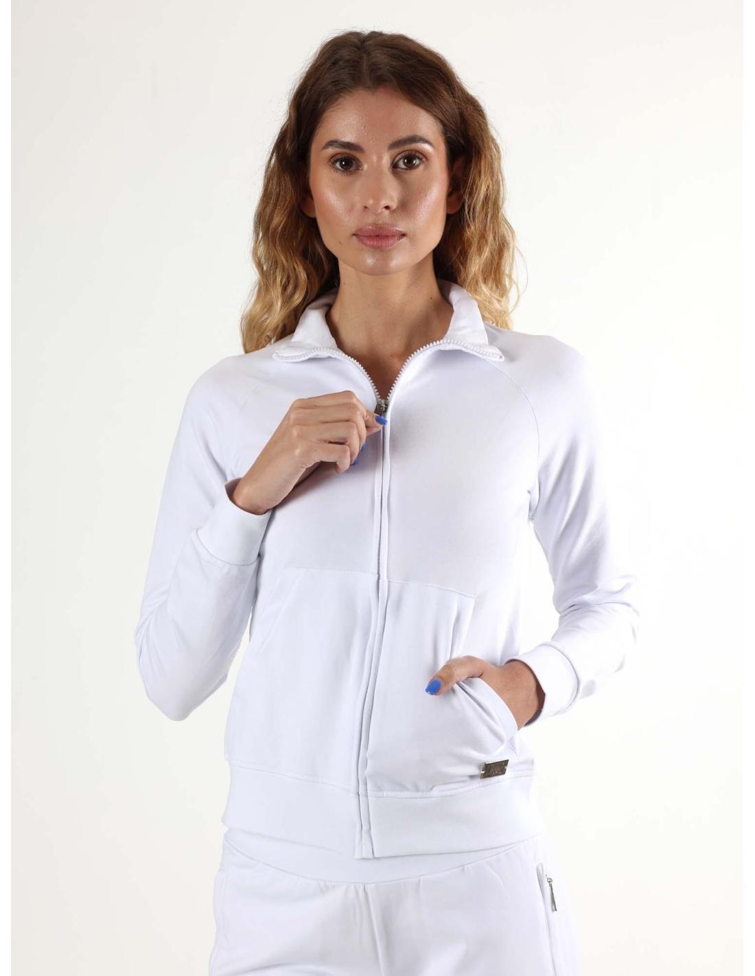 Chándal con cuello y cremallera para mujer Leone Be Glam 5/8