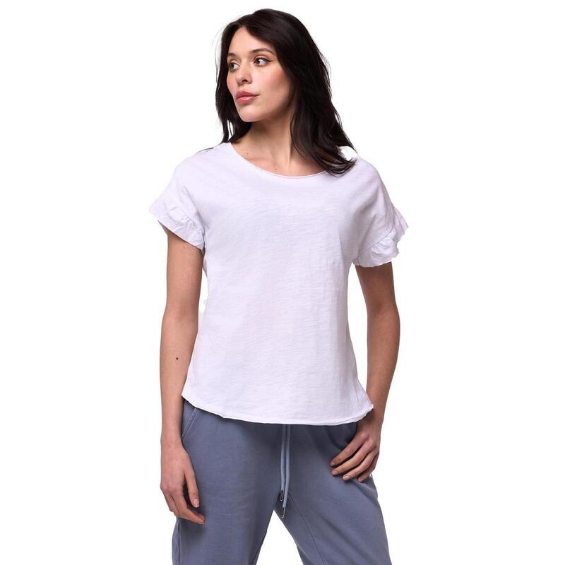 Leone Blauw dames t-shirt met korte mouwen