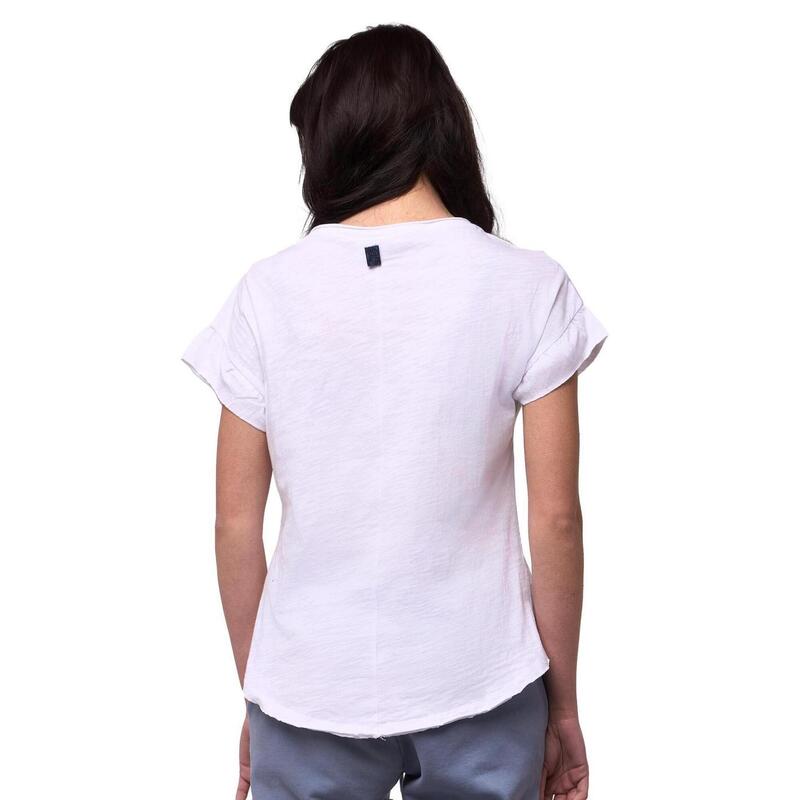 Leone Blauw dames t-shirt met korte mouwen