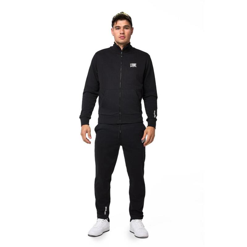 Leone trainingspak met sweatshirt met kraag en non-fleece broek