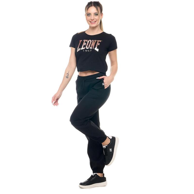 Pantalon en popeline jazz Leone Basic