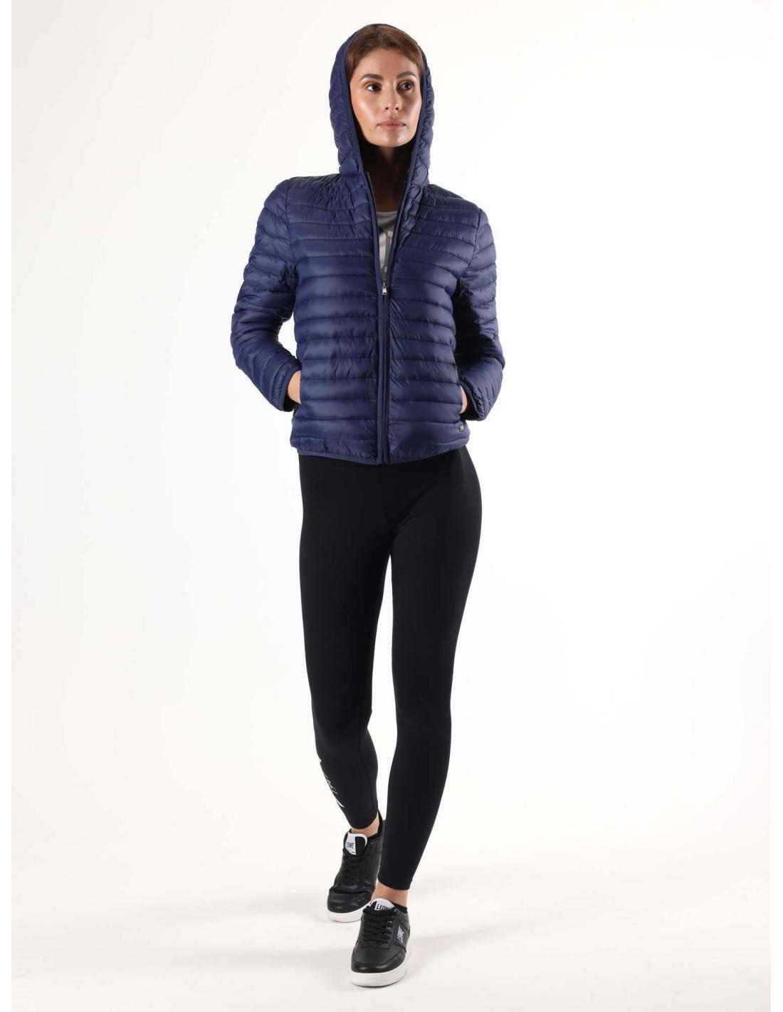 Veste de printemps Leone Basic pour femme, avec capuche et fermeture éclair 5/8