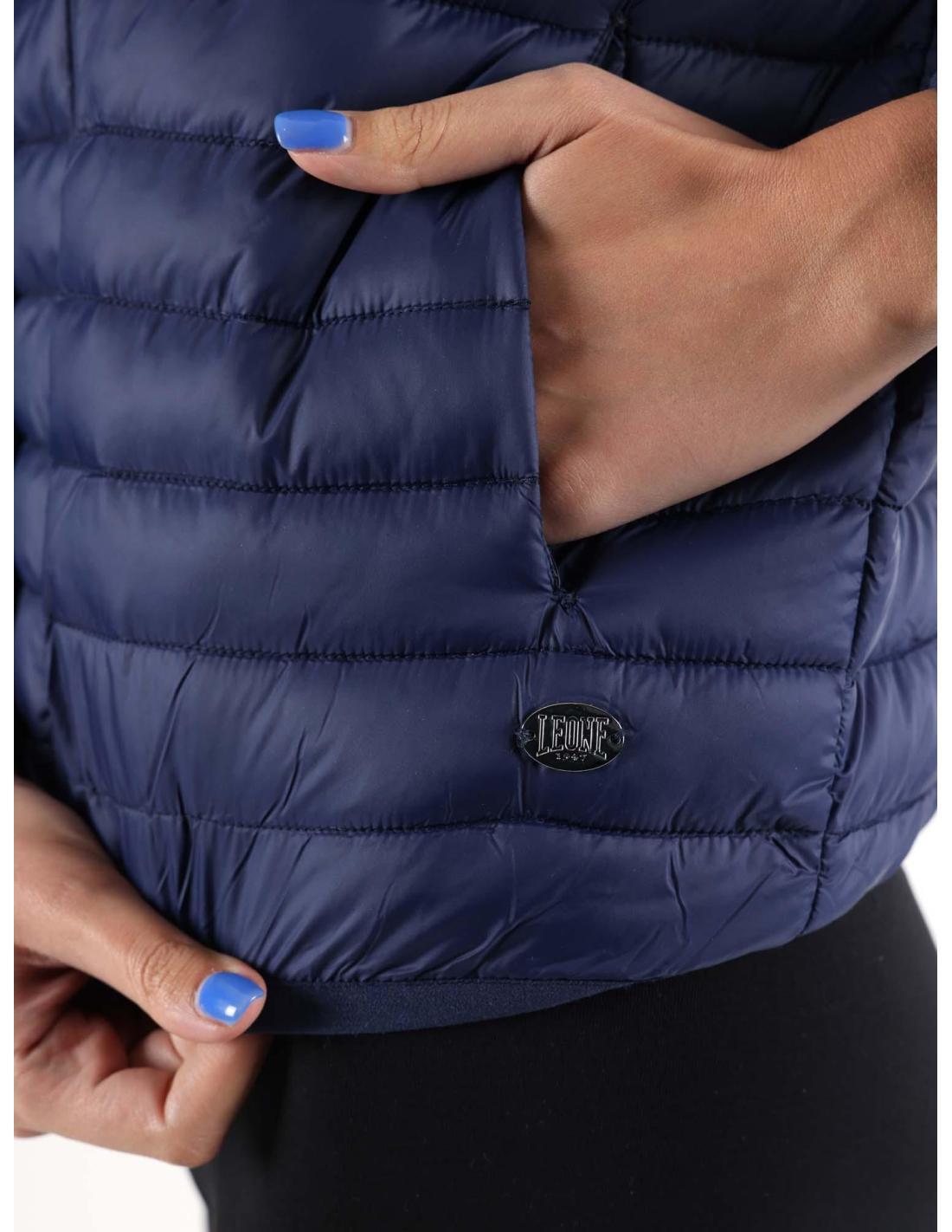 Veste de printemps Leone Basic pour femme, avec capuche et fermeture éclair 3/8