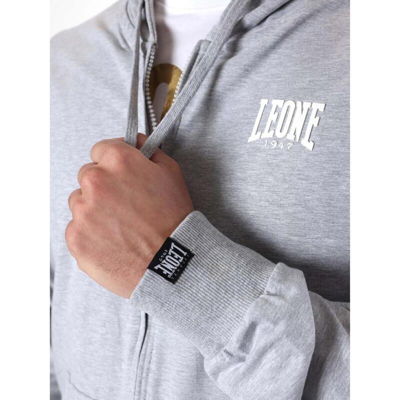 Non-sweat-shirt pour hommes Leone Sporty avec zip et zip