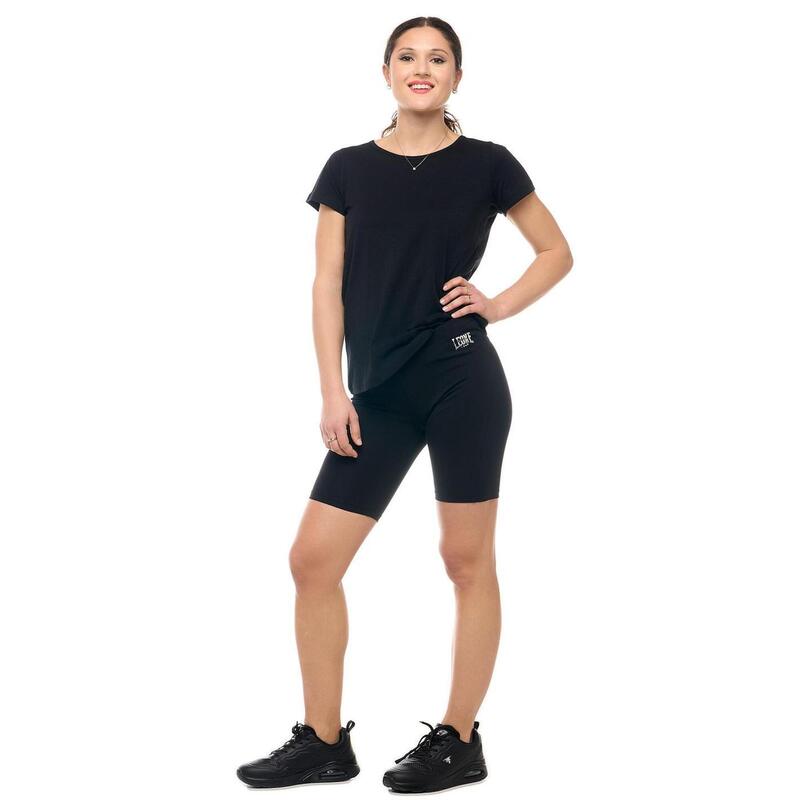 Leone Pantalón corto tipo malla ciclista Basic