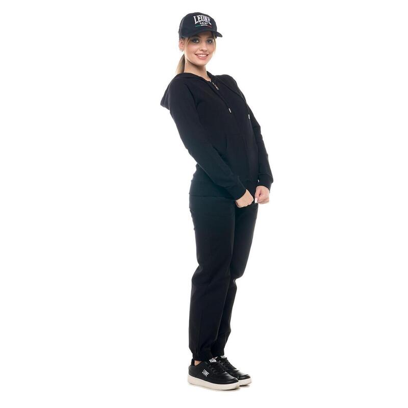 Sweat à capuche zippé sans sweat femme Leone Basic