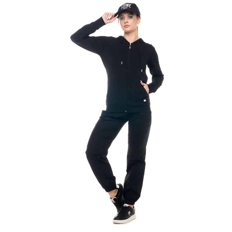 Sweat à capuche zippé sans sweat femme Leone Basic