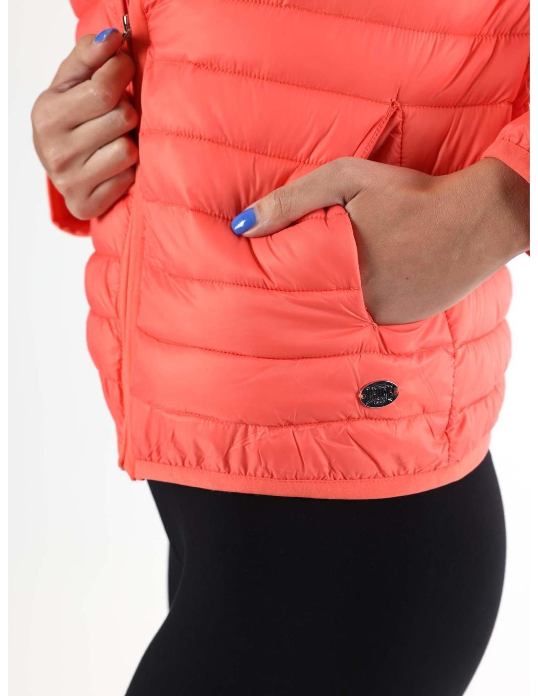 Veste de printemps Leone Basic pour femme, avec capuche et fermeture éclair 3/8