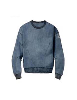 Felpa da uomo pull on a girocollo non felpata Leone Urban