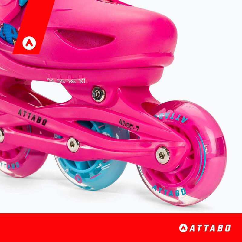 Patins à roulettes enfants ATTABO Turbojet LED